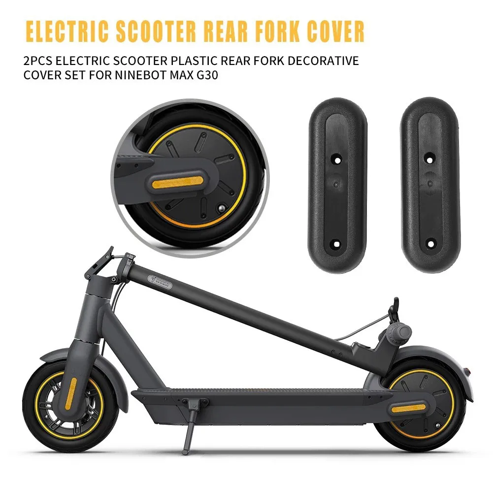 2 Pcs Rear Fork Decorative Cover Replacement For MAX G30 Electric Scooter Rear Fender Guard Shield Cover
2 Pcs Rear Fork Decorative Cover Replacement For MAX G30 Electric Scooter Rear Fender Guard Shield Cover