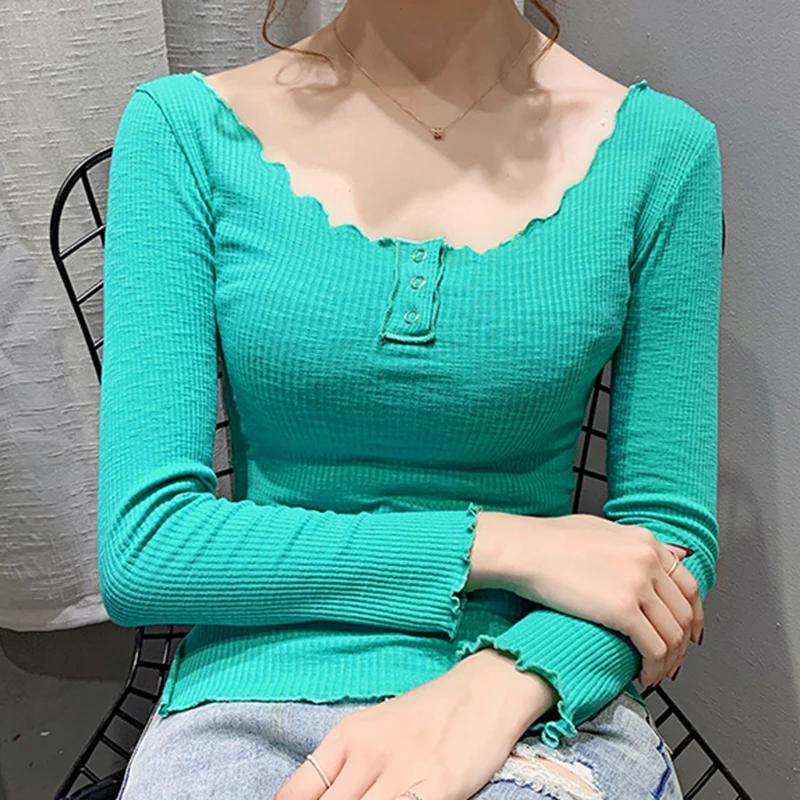 White Striped Cotton T Shirt Women Long Sleeve Top Korean Fashion Woman Clothes Spring 2022 Solid Slim Tshirt Camisetas De Mujer
White Striped Cotton T Shirt Women Long Sleeve Top Korean Fashion Woman Clothes Spring 2022 Solid Slim Tshirt Camisetas De Mujer