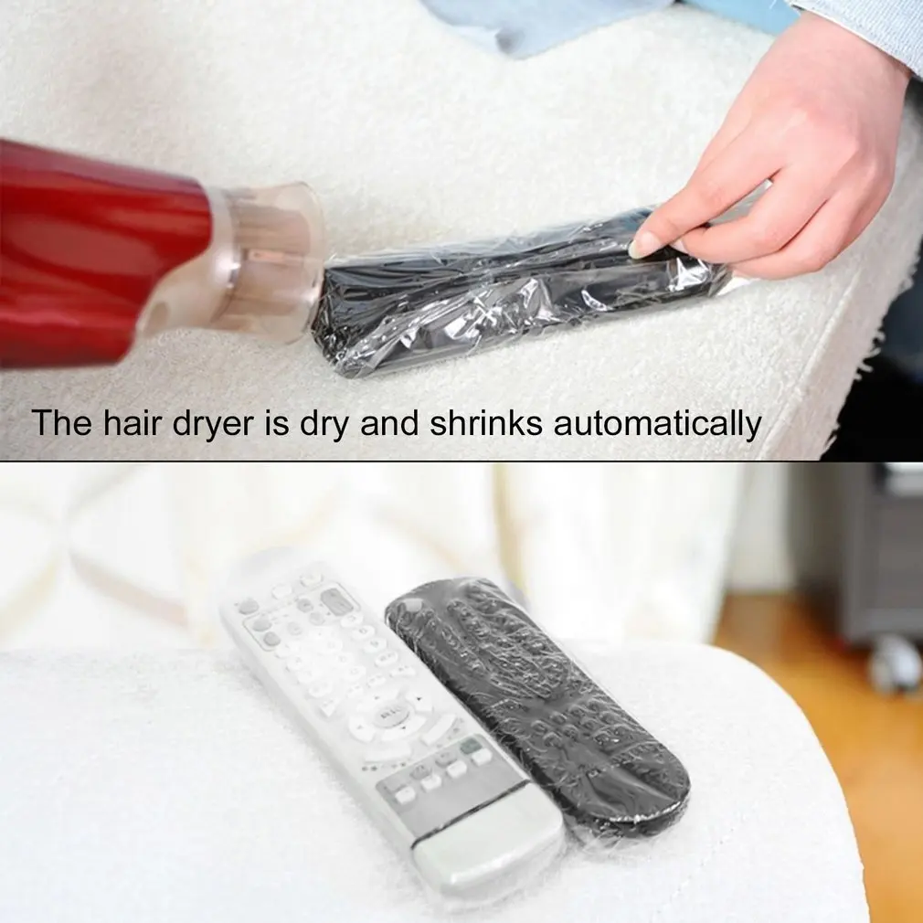 5 pcs PPC Heat Shrink Plastic Wrap Film TV Air-Conditioner Video Remote Control Screen Protect Cover Dust Proof Waterproof
5 pcs PPC Heat Shrink Plastic Wrap Film TV Air-Conditioner Video Remote Control Screen Protect Cover Dust Proof Waterproof