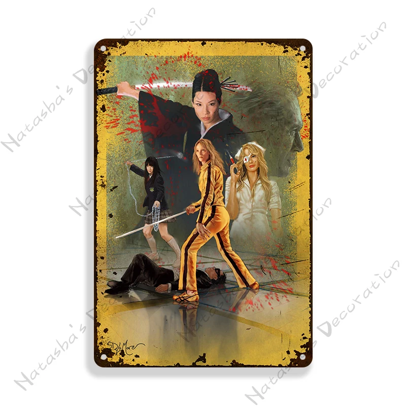 Металлический плакат Kill Bill
Металлический плакат Kill Bill