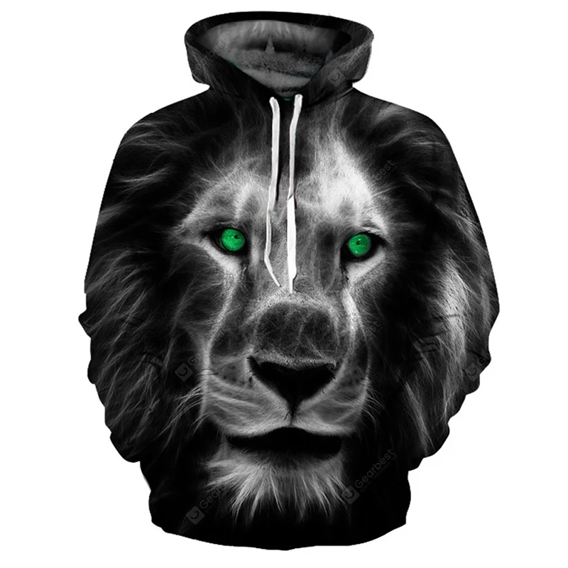 FEMSKIS Animal Hoodie Sweatshirt 3D Printing Tiger Lion Men's Casual Wear Street Harajuku Men's Hoodie XL
FEMSKIS Animal Hoodie Sweatshirt 3D Printing Tiger Lion Men's Casual Wear Street Harajuku Men's Hoodie XL