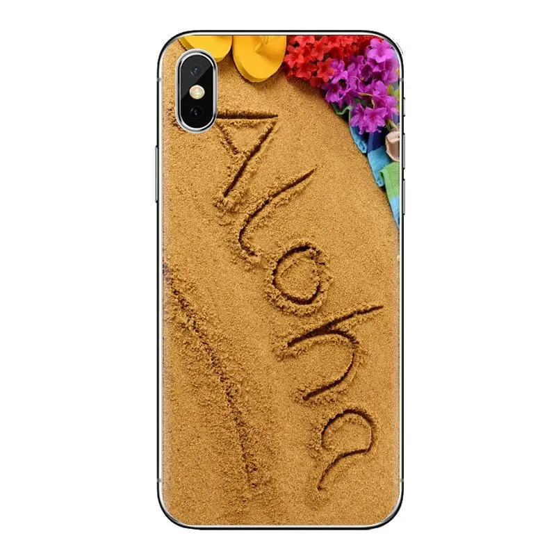 Чехлы для телефонов Xiao mi 6 A1 Max x 2 5X 6X Red Note 5 5A 4X 4A A4 4 3 Plus Pro Flower в гавайском стиле с