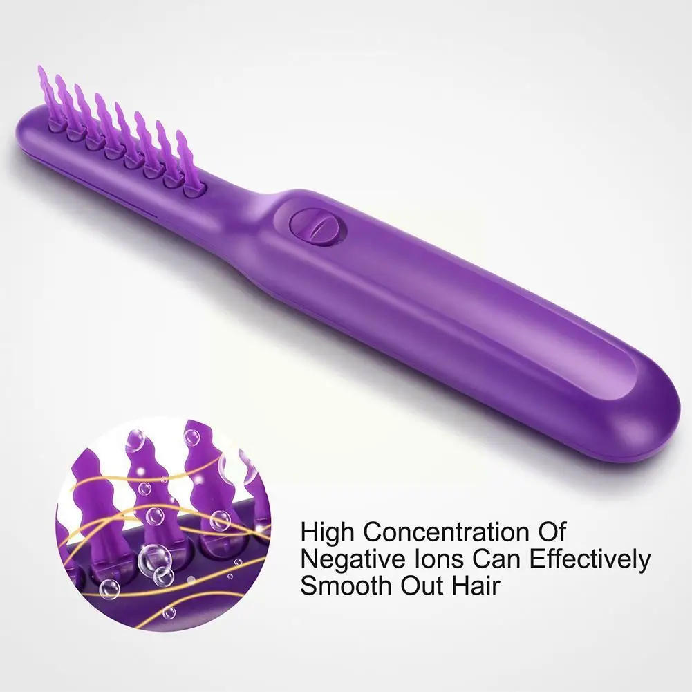 Quickly Smoothed Out Purple Multifunctional Electric Glide Brush Tool Detangling Tool Styling Decoration Hair Comb Hair Sal M0J3
Quickly Smoothed Out Purple Multifunctional Electric Glide Brush Tool Detangling Tool Styling Decoration Hair Comb Hair Sal M0J3