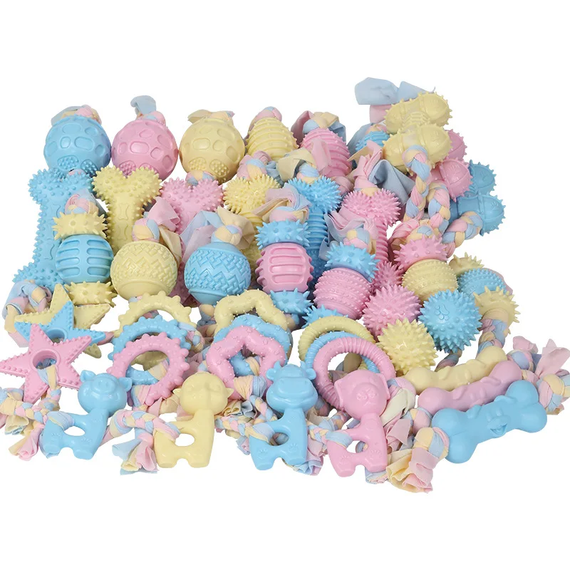 3Pcs Pet Dog Toy Chew Rubber Toys for Small Dogs Puppy Non-Toxic Pet Toys Funny Interactive Resistant To Bite Teeth Training Pet
3Pcs Pet Dog Toy Chew Rubber Toys for Small Dogs Puppy Non-Toxic Pet Toys Funny Interactive Resistant To Bite Teeth Training Pet