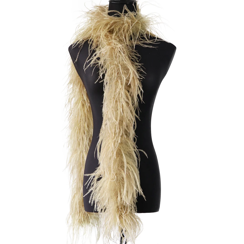 

3-слойная окрашенная натуральная искусственная пушистая лента с перьями, 2 метра, красивая свадебная юбка, декоративная шаль, шаль, шлейф на ...