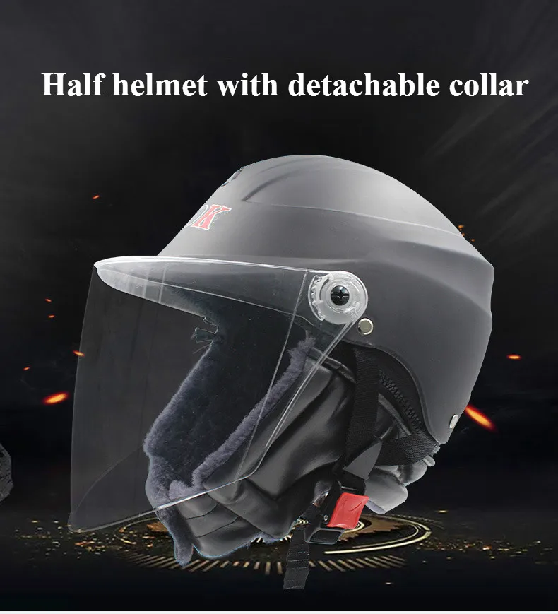 Motorcycle Parts Fashion Unisex E-Bike Moto Scooter Helmet for Men Women Summer Helmets with High Quality Goggles Half Helmet
Motorcycle Parts Fashion Unisex E-Bike Moto Scooter Helmet for Men Women Summer Helmets with High Quality Goggles Half Helmet