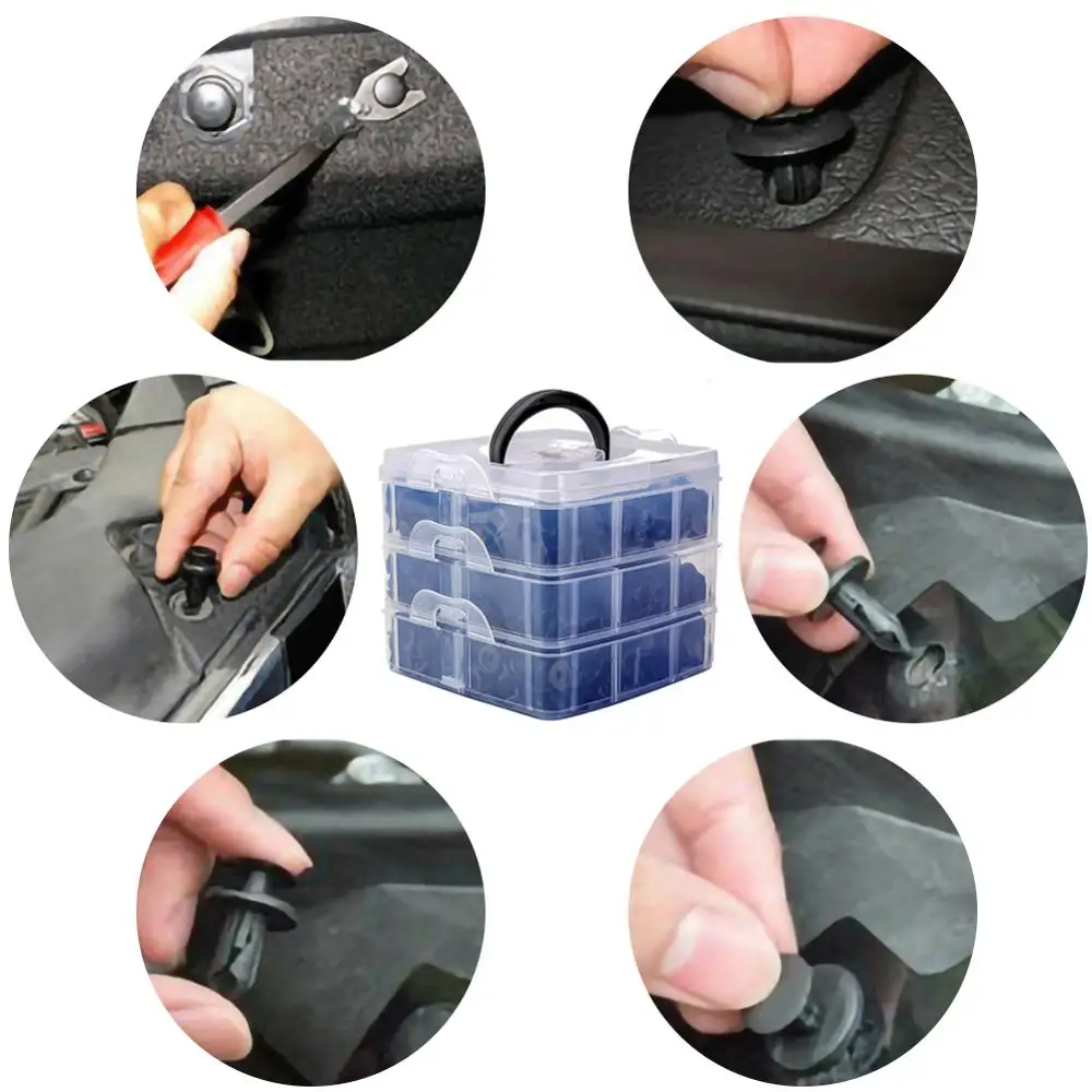 630Pcs Car Retainer Clips Mixed Auto Fasteners Clip Trim Clips Pin Rivet Bumper Kit Screwdriver Plastic Screw Rivet Accessories
630Pcs Car Retainer Clips Mixed Auto Fasteners Clip Trim Clips Pin Rivet Bumper Kit Screwdriver Plastic Screw Rivet Accessories