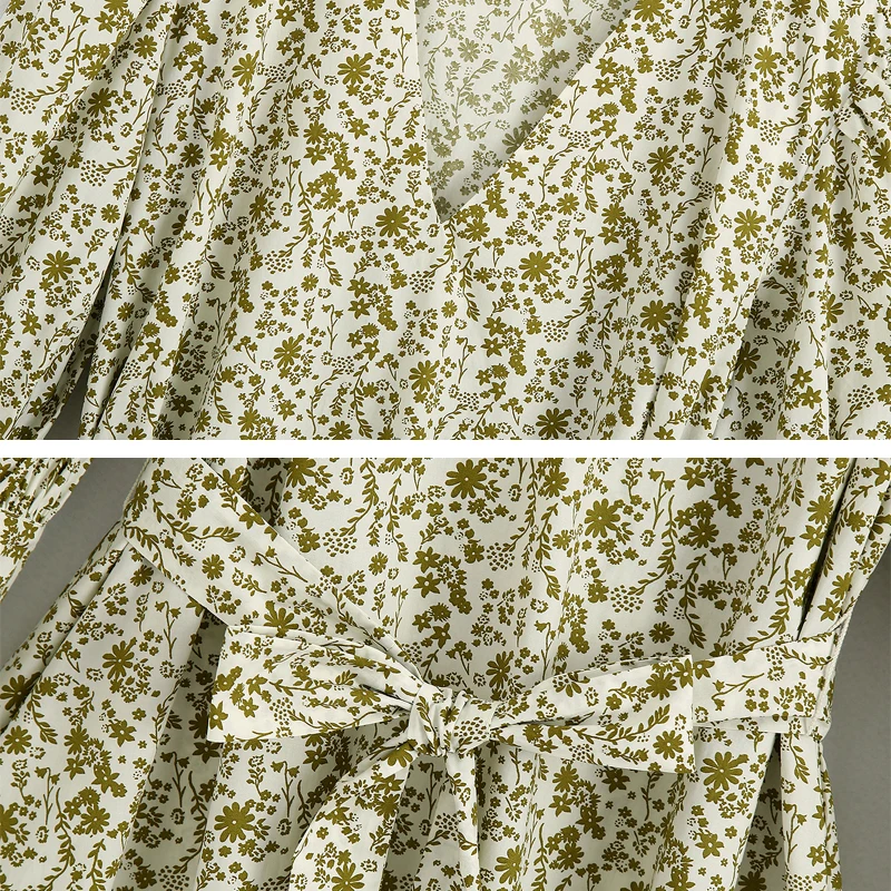 Vintage print Mini dress 2020 Autumn Women Fashion Lantern sleeve With sashes dresses Sexy V Female Vestidos Club YNZZU YD463
Vintage print Mini dress 2020 Autumn Women Fashion Lantern sleeve With sashes dresses Sexy V Female Vestidos Club YNZZU YD463