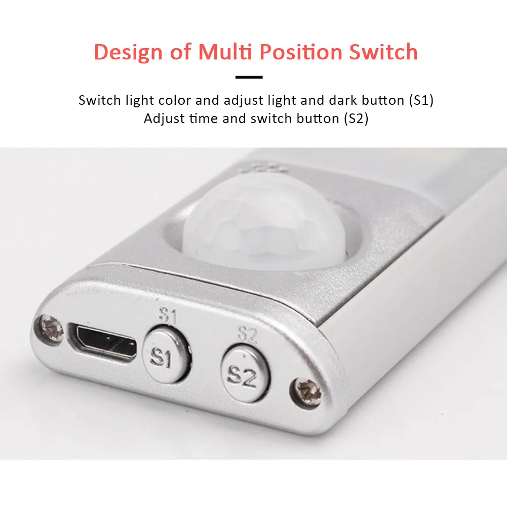 Dimmable Wardrobe LED Closet Light Easy Install Counter Hallway Night Lighting Wireless Home Kitchen Under Cabinet Motion Sensor
Dimmable Wardrobe LED Closet Light Easy Install Counter Hallway Night Lighting Wireless Home Kitchen Under Cabinet Motion Sensor