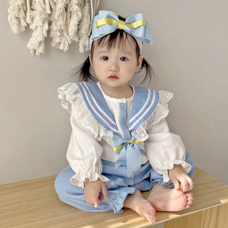 2021 spring and autumn new newborn long-sleeved girl baby Korean cotton jumpsuit baby spring clothes
2021 spring and autumn new newborn long-sleeved girl baby Korean cotton jumpsuit baby spring clothes