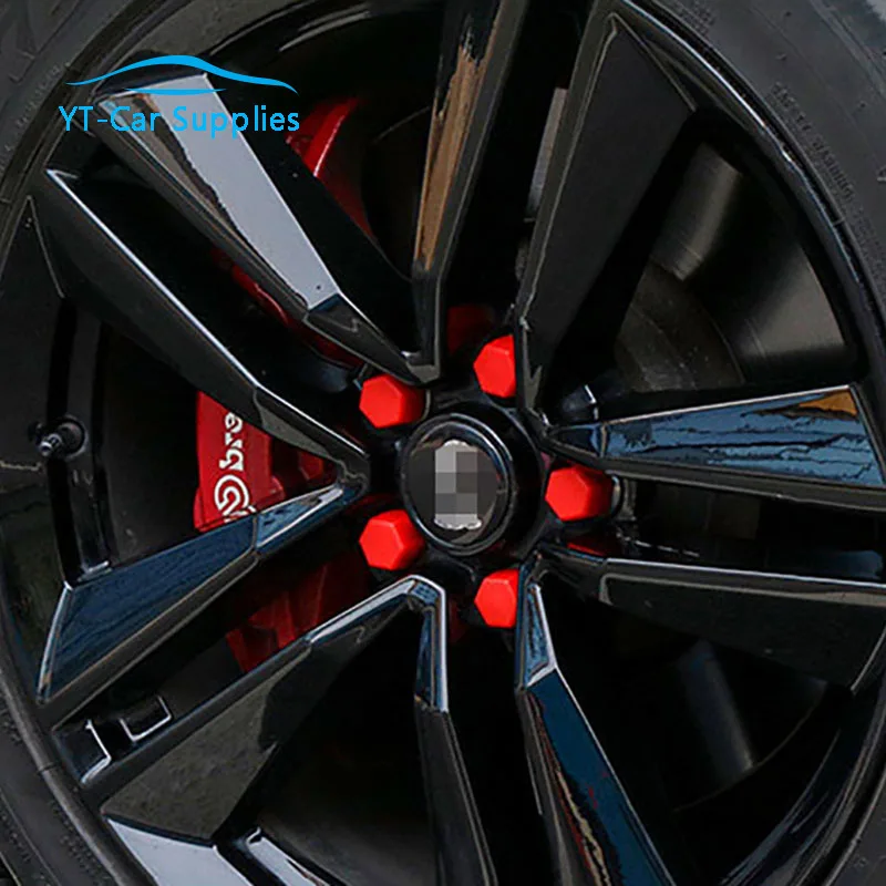 For 15-21 Ford Mustang Soft Silicone Wheel Tires Screw Protective cap decoration Cover Car exterior Accessories
For 15-21 Ford Mustang Soft Silicone Wheel Tires Screw Protective cap decoration Cover Car exterior Accessories