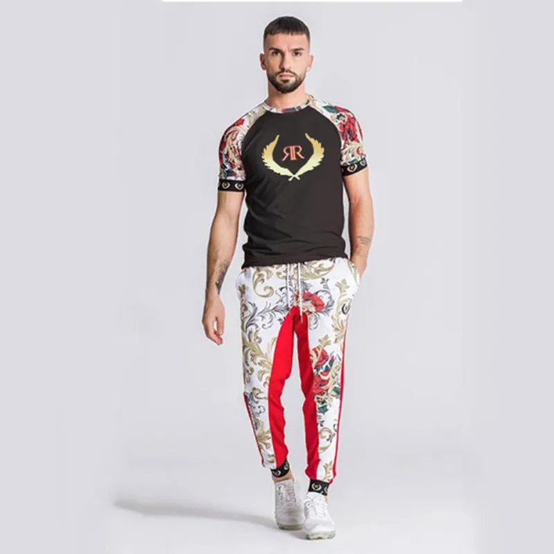 2021 Men's summer color collision sports short-sleeved T-shirt men's body-building speed dry fitness bodybuilding T-shirt
2021 Men's summer color collision sports short-sleeved T-shirt men's body-building speed dry fitness bodybuilding T-shirt
