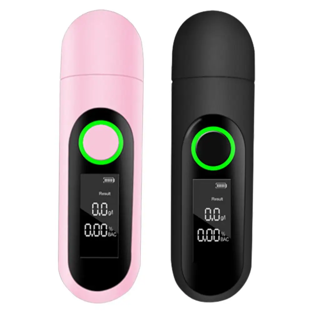 Professional C2H6O Breath Tester Breathalyzer Analyzer Detector Test USB Rechargeable C2H6O Tester With Dust-proof Cover
Professional C2H6O Breath Tester Breathalyzer Analyzer Detector Test USB Rechargeable C2H6O Tester With Dust-proof Cover