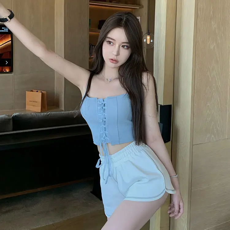 2021 new color contrast sports shorts women's spring and autumn thin and versatile loose Korean high waist casual pants
2021 new color contrast sports shorts women's spring and autumn thin and versatile loose Korean high waist casual pants