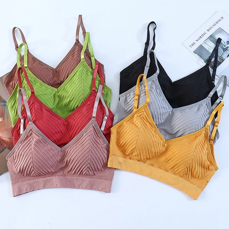 Женский бесшовный бюстгальтер DeRuiLaDy с глубоким v-образным вырезом, бюстгальтер с тонким ремешком, беспроводной бюстгальтер пуш-ап, комфортн...
Женский бесшовный бюстгальтер DeRuiLaDy с глубоким v-образным вырезом, бюстгальтер с тонким ремешком, беспроводной бюстгальтер пуш-ап, комфортн...