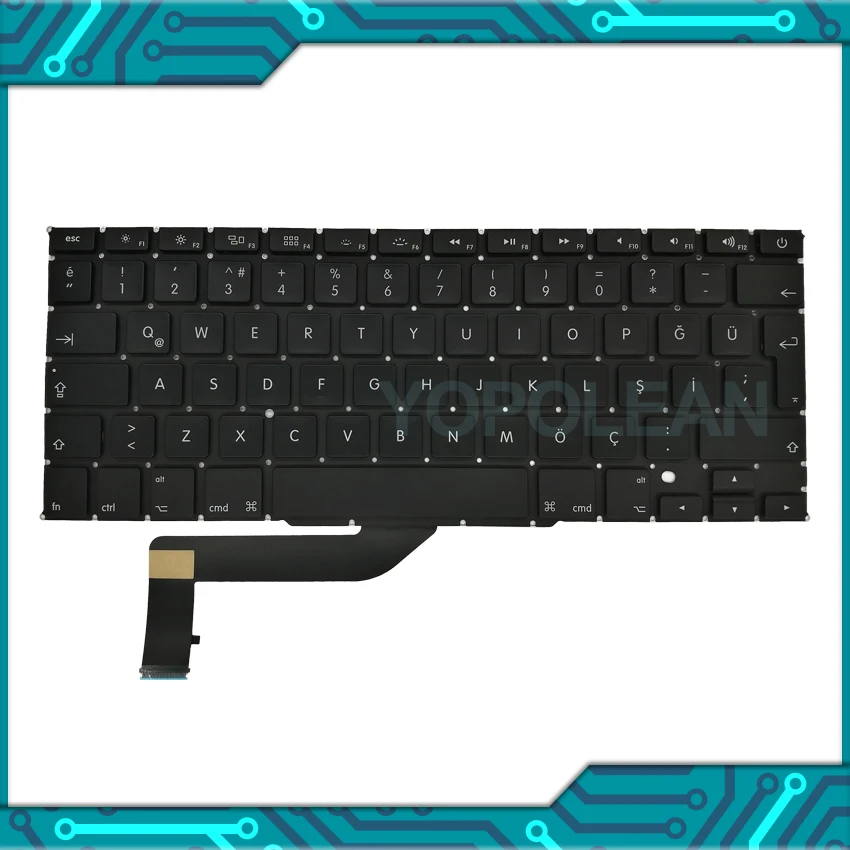 Новая наклейка из Турции для клавиатуры MacBook Pro Retina 15 дюймов A1398 2012 2013 2014 2015