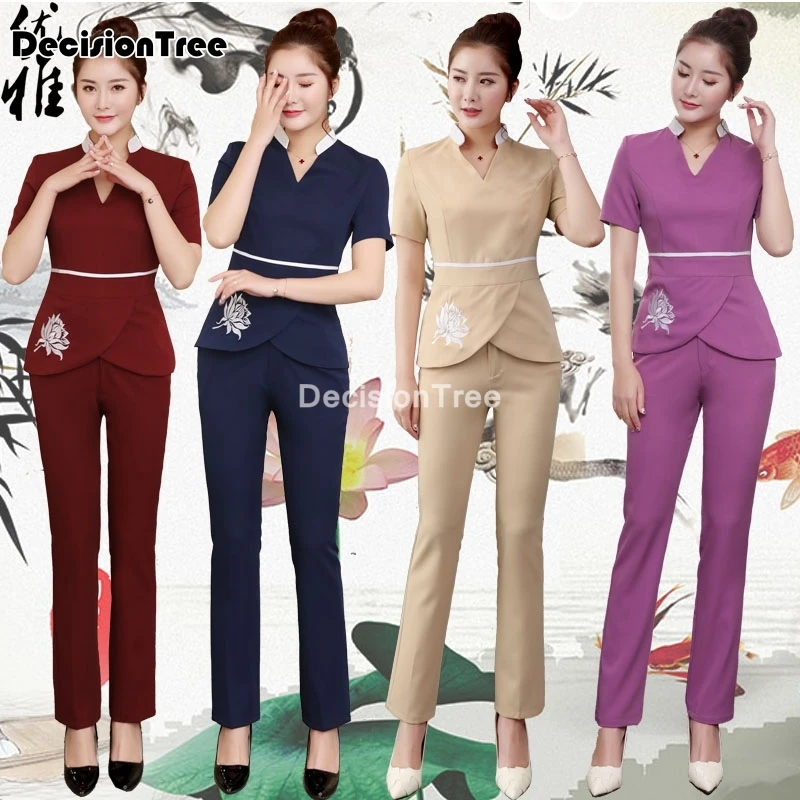 2022 korean beauty salon beautician uniform spa health center work clothes women's foot bath sauna massage technician clothing
2022 korean beauty salon beautician uniform spa health center work clothes women's foot bath sauna massage technician clothing