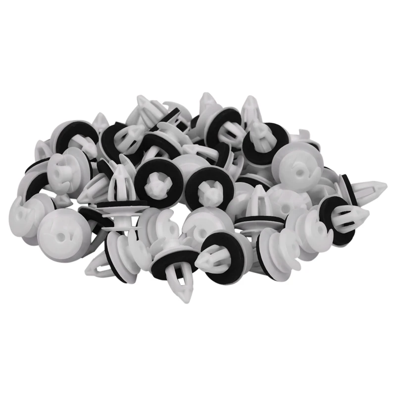 Клипсы дверной панели с уплотнительным кольцом для BMW E34 E36 E38 E39 E46 X5 M3 M5 Z3, 50 шт.
Клипсы дверной панели с уплотнительным кольцом для BMW E34 E36 E38 E39 E46 X5 M3 M5 Z3, 50 шт.