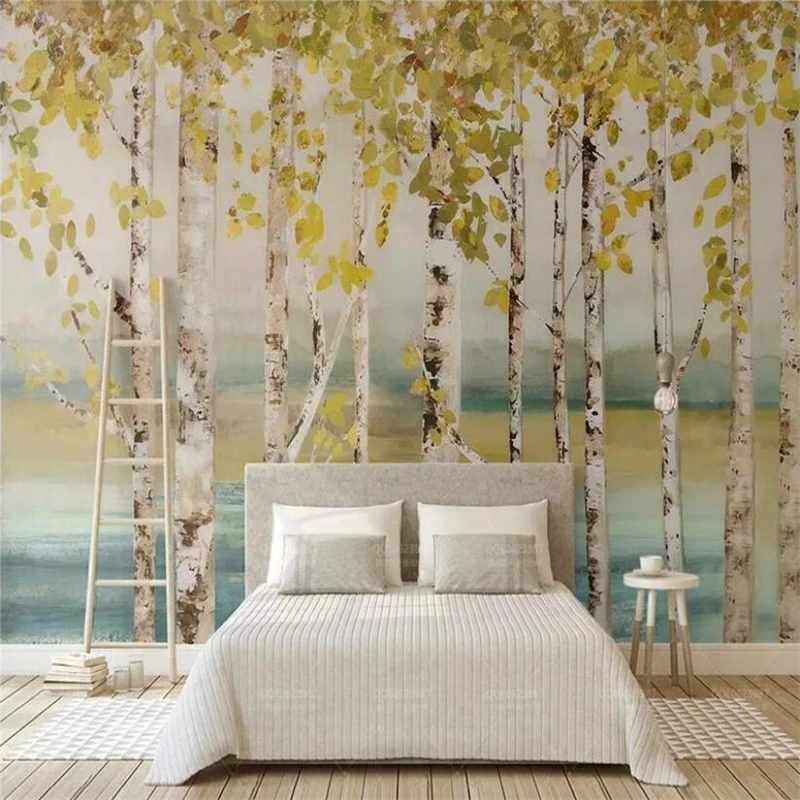 beibehang custom Nordic woods oil painting wallpaper living room wall covering bedroom TV background wallpaper 3D seamless mural
beibehang custom Nordic woods oil painting wallpaper living room wall covering bedroom TV background wallpaper 3D seamless mural