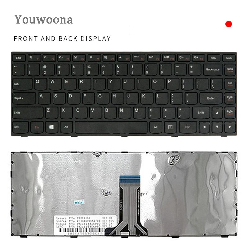 New Original Laptop Keyboard For Lenovo G40 B40 Z40 G40-30 45 50 80 G40-70M N40-70 B41
New Original Laptop Keyboard For Lenovo G40 B40 Z40 G40-30 45 50 80 G40-70M N40-70 B41