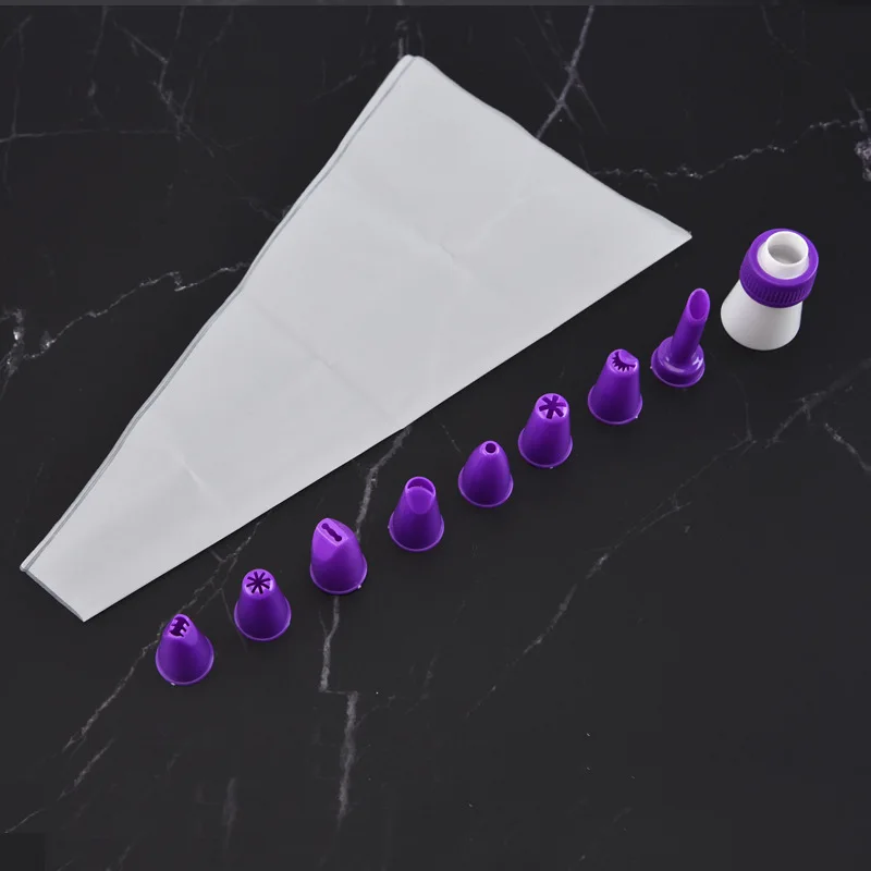 10Pcs Cake Decorating Mouth Set EVA Icing Piping Cream Pastry Bag Reusable Cupcake Nozzles Fondant Baking Kitchen Accessories
10Pcs Cake Decorating Mouth Set EVA Icing Piping Cream Pastry Bag Reusable Cupcake Nozzles Fondant Baking Kitchen Accessories