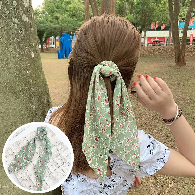 5Colors Soft Chiffon Long Ribbon Scrunchies Hairbands Print Satin Bow Hair Ties for Women Girls Ponytail Holder Hair Accessories
5Colors Soft Chiffon Long Ribbon Scrunchies Hairbands Print Satin Bow Hair Ties for Women Girls Ponytail Holder Hair Accessories