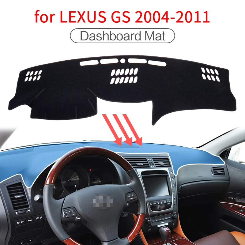 Противоскользящий коврик для приборной панели Lexus GS GS300 GS430 GS450h GS350 GS460 2006 ~ 2011 Sport 300