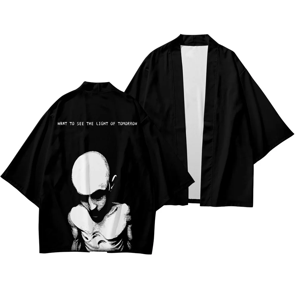 Man Japanese Cardigan And Pant Haori Yukata Men Kimono Samurai Harajuku Black Print Streetwear Clothing Jacket
Man Japanese Cardigan And Pant Haori Yukata Men Kimono Samurai Harajuku Black Print Streetwear Clothing Jacket