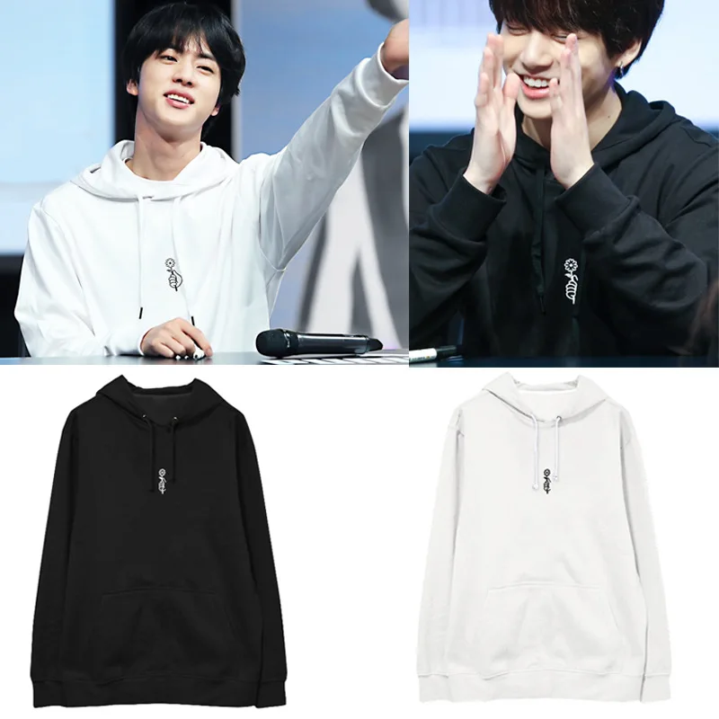 Корейский стиль, одежда в стиле K-pop, толстовка с капюшоном JIN JUNGKOOK K-pop, пуловеры для мужчин и женщин, уличная одежда в стиле Харадзюку, топы с к...
Корейский стиль, одежда в стиле K-pop, толстовка с капюшоном JIN JUNGKOOK K-pop, пуловеры для мужчин и женщин, уличная одежда в стиле Харадзюку, топы с к...
