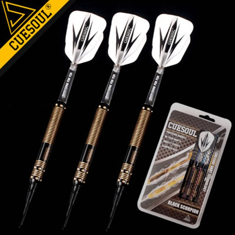 CUESOUL White 18g 15cm 3PCS/set CUESOUL Darts Professional Game Soft Tip Darts Electronic Dart Needle High-grade Dart Flights
CUESOUL White 18g 15cm 3PCS/set CUESOUL Darts Professional Game Soft Tip Darts Electronic Dart Needle High-grade Dart Flights