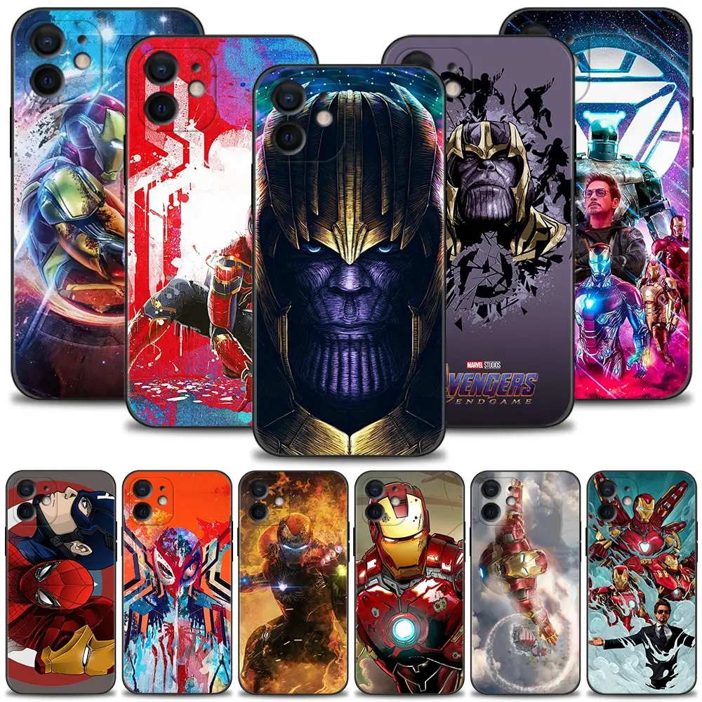 Case For Apple iPhone 13 12 11 Pro Max 13 12 Mini XS Max XR X 7 8 Plus 6 6S SE 2020 Capa Avengers Endgame Marvel Iron Man Thanos
Case For Apple iPhone 13 12 11 Pro Max 13 12 Mini XS Max XR X 7 8 Plus 6 6S SE 2020 Capa Avengers Endgame Marvel Iron Man Thanos
