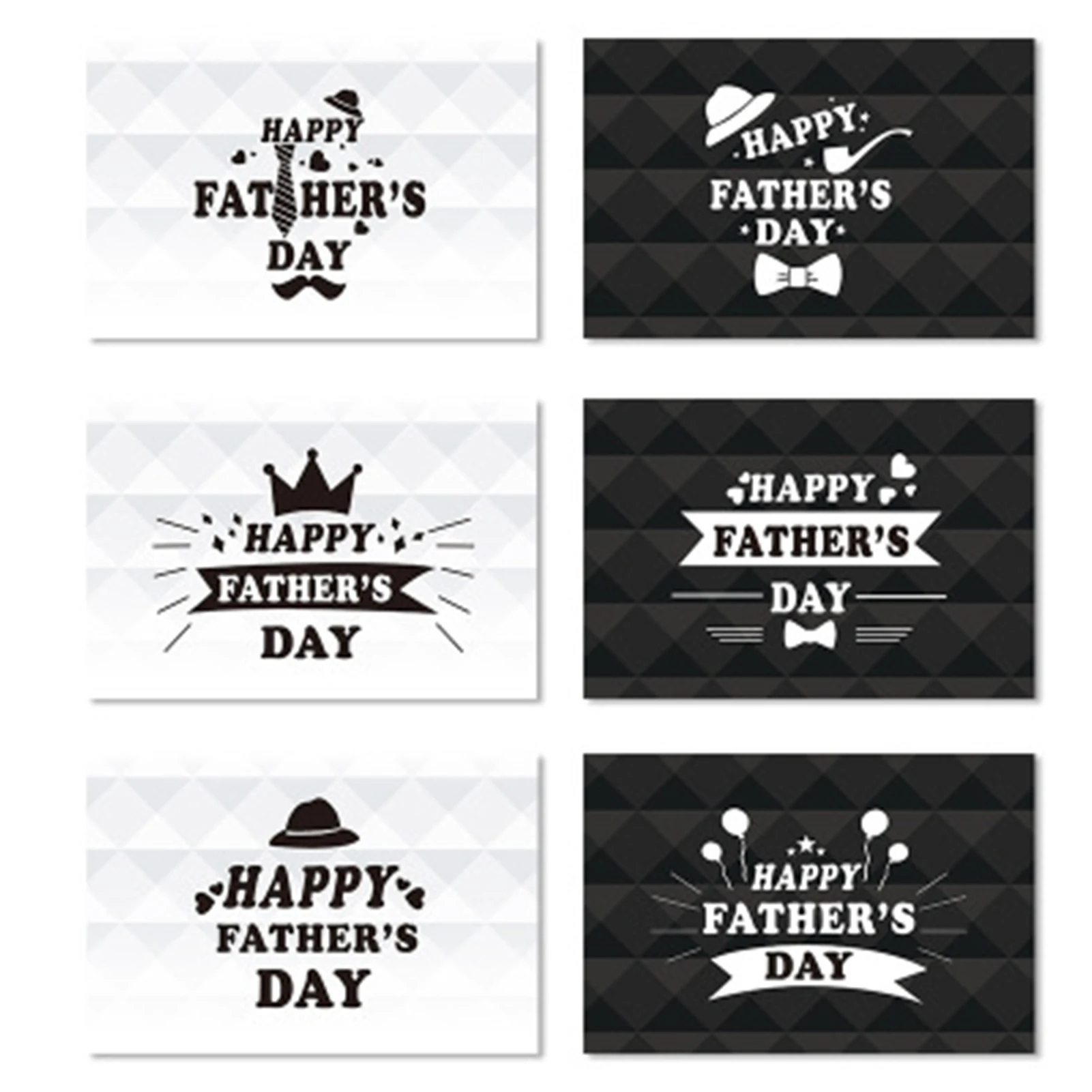 6Pcs Happy Fathers Day Card Best Wishes Folding Card Message Card Handmade Gift Greeting Card Student Children Thanksgiving Card
6Pcs Happy Fathers Day Card Best Wishes Folding Card Message Card Handmade Gift Greeting Card Student Children Thanksgiving Card