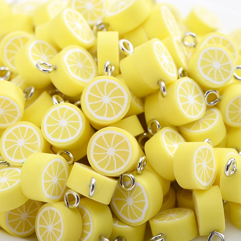 Charm Lemon Shape Beads 30-90Pcs/pack Polymer Clay Spacer Loose Beads For Jewelry Making DIY Bracelet Necklace Accessories
Charm Lemon Shape Beads 30-90Pcs/pack Polymer Clay Spacer Loose Beads For Jewelry Making DIY Bracelet Necklace Accessories