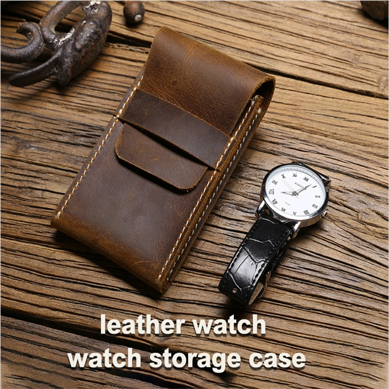1 Grid Single Watch Pocket Portable Leather Watch Storage Bag Creative Travel Dustproof Waterproof Watch Case
1 Grid Single Watch Pocket Portable Leather Watch Storage Bag Creative Travel Dustproof Waterproof Watch Case
