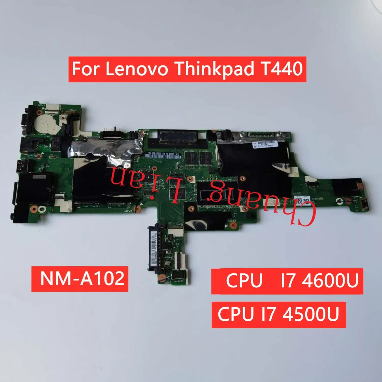 Материнская плата для ноутбука Lenovo Thinkpad T440 VIVL0 NM A102 с процессором i7 4600U/4500U DDR3 4G RAM