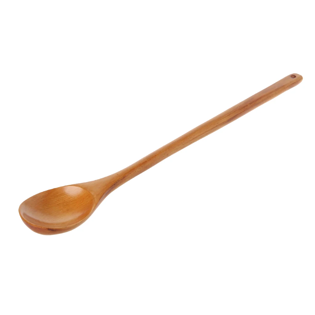 Wooden long handle spoon 33.5cm Creative Korean hot pot spoon Tableware kitchenware
Wooden long handle spoon 33.5cm Creative Korean hot pot spoon Tableware kitchenware