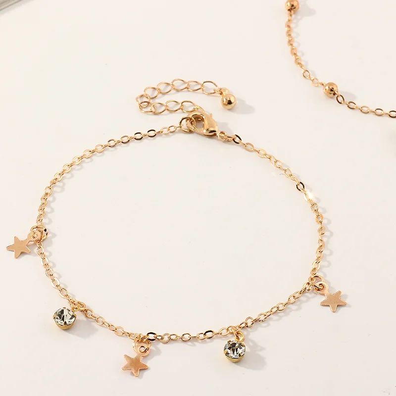 Luxury Gold Butterfly Anklet Rhinestone Crystal Ankle Bracelet Boho Beach Anklets for Women Sandals Foot Bracelet Female Jewelry
Luxury Gold Butterfly Anklet Rhinestone Crystal Ankle Bracelet Boho Beach Anklets for Women Sandals Foot Bracelet Female Jewelry