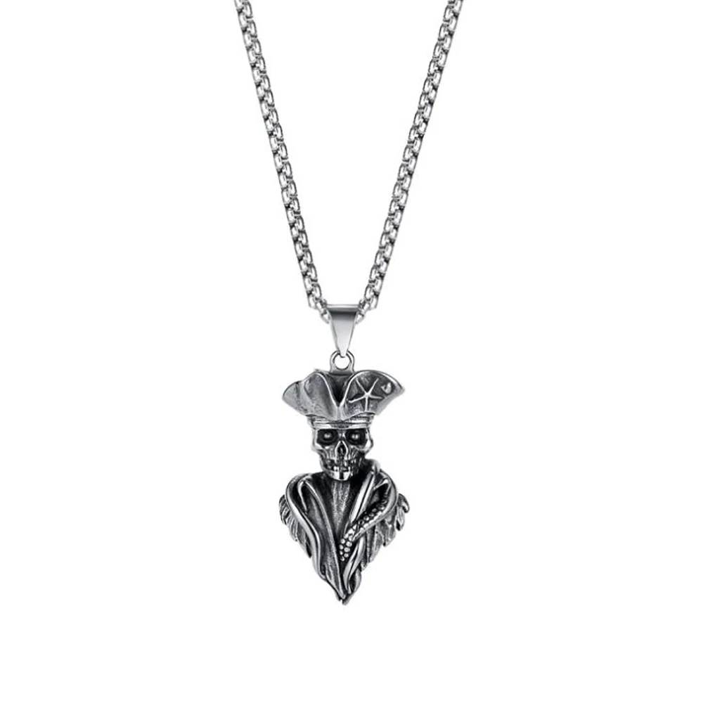 Vintage Christian Cross Death Skull Gothic Religious Biker Cocktail Party Pendant Necklace In Stainless Steel
Vintage Christian Cross Death Skull Gothic Religious Biker Cocktail Party Pendant Necklace In Stainless Steel