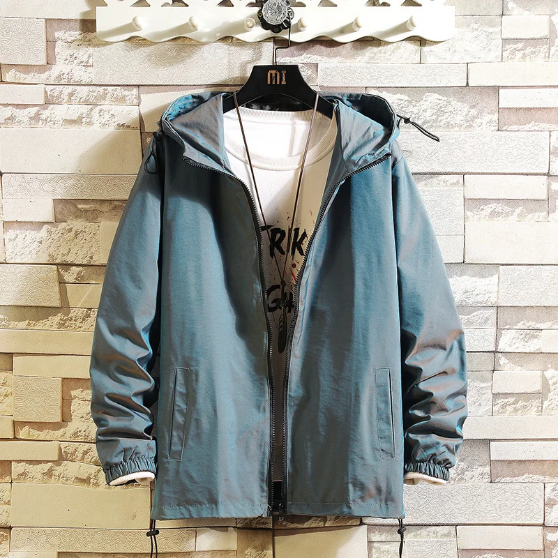 2020 new autumn hooded work coat men's Korean version trend slim fit spring and autumn cloak jacket men's fashion
2020 new autumn hooded work coat men's Korean version trend slim fit spring and autumn cloak jacket men's fashion