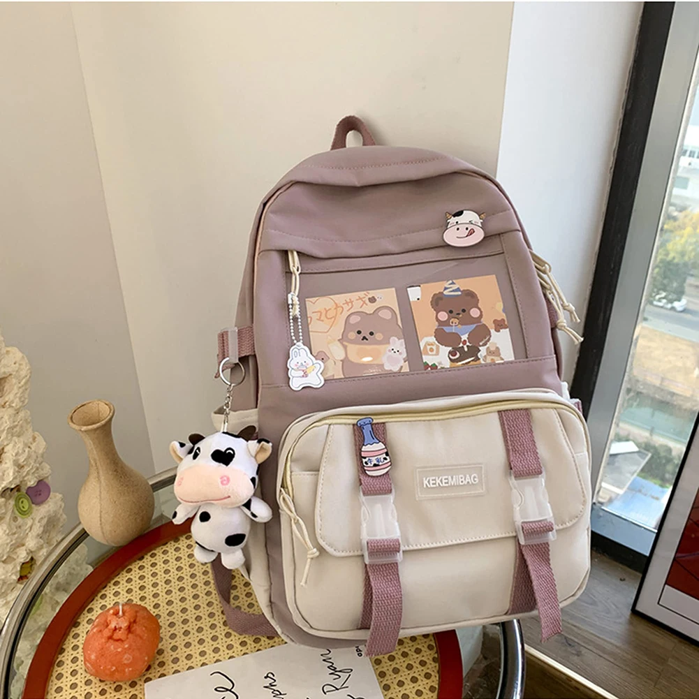 Hit Color Backpack Preppy Style Canvas School Backpack for Teens Girls Mochila Fashion Contrast Color Large Capacity Backpack
Hit Color Backpack Preppy Style Canvas School Backpack for Teens Girls Mochila Fashion Contrast Color Large Capacity Backpack
