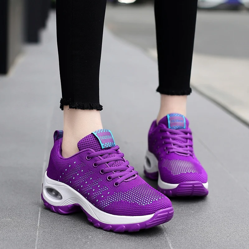 Women Sneakers Mesh Running shoes Ladies Walking Dancing Sport Shoes Outdoor Air Cushion Breathable Footwear Lace up Sneakers
Women Sneakers Mesh Running shoes Ladies Walking Dancing Sport Shoes Outdoor Air Cushion Breathable Footwear Lace up Sneakers