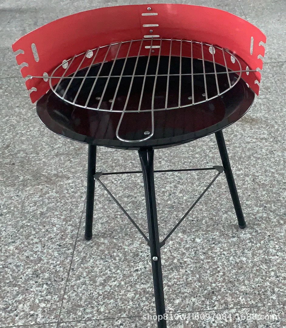 14 Inch Simple Barbecue Outdoor Family Party Tripod Stove Portable Charcoal Grill 
14 Inch Simple Barbecue Outdoor Family Party Tripod Stove Portable Charcoal Grill