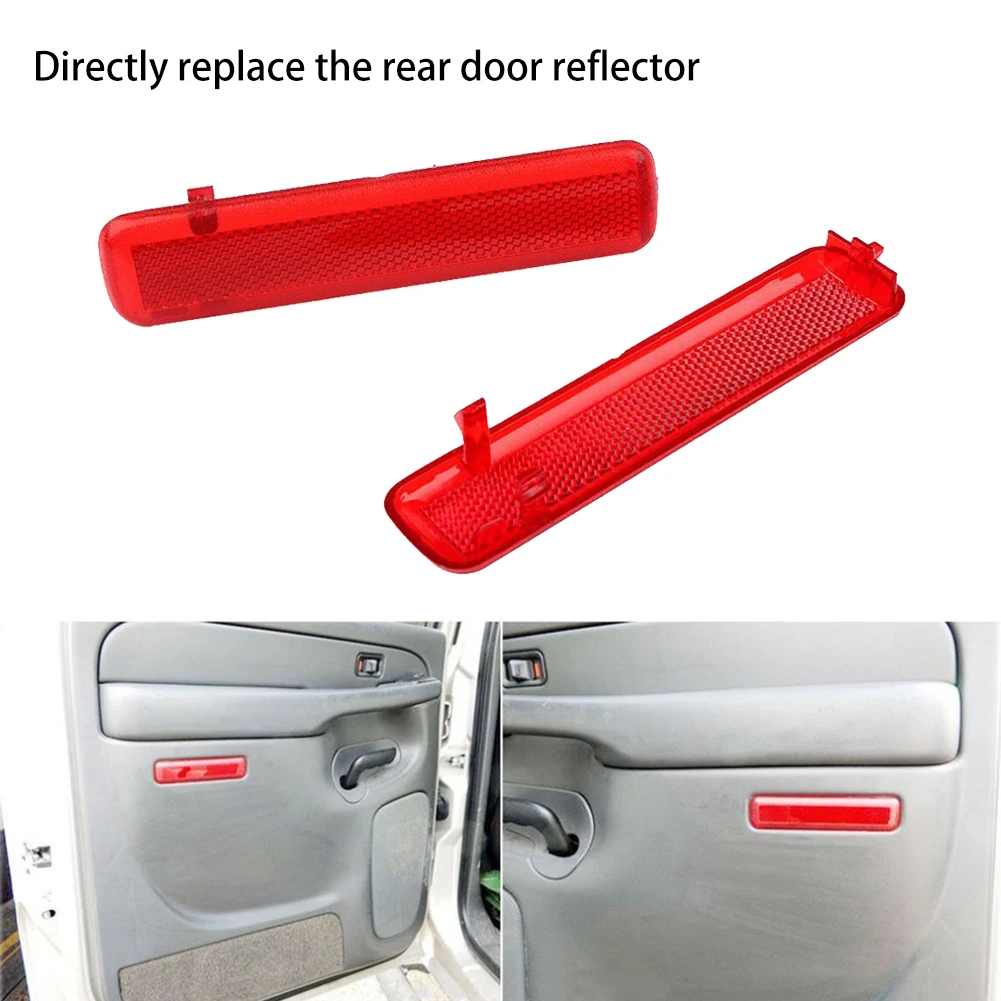 2pcs Car Rear Door Panel Reflector Replacement Rear Left Right Side Door Trim Panel Reflector for Chevy Avalanche Suburban GMC
2pcs Car Rear Door Panel Reflector Replacement Rear Left Right Side Door Trim Panel Reflector for Chevy Avalanche Suburban GMC