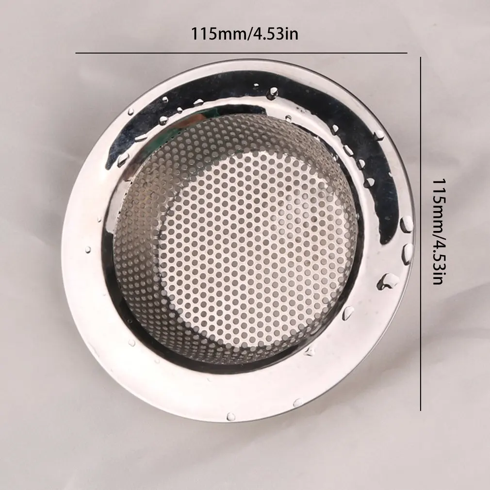2020 Stainless Steel Sink Filter Pool Drain Filter Sewer Floor Drain Cover Household Kitchen Sink Filter Dishwashing Basin 
2020 Stainless Steel Sink Filter Pool Drain Filter Sewer Floor Drain Cover Household Kitchen Sink Filter Dishwashing Basin