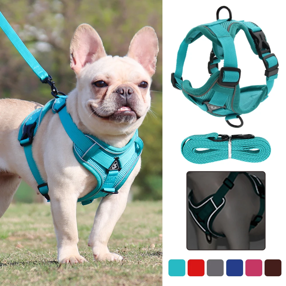 Pet Reflective Nylon Dog Harness No Pull Adjustable Medium Large Naughty Dog Vest Safety Vehicular Lead Walking Running
Pet Reflective Nylon Dog Harness No Pull Adjustable Medium Large Naughty Dog Vest Safety Vehicular Lead Walking Running