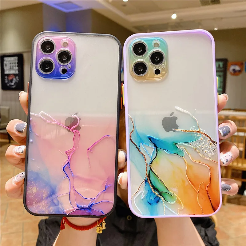 Colourful Matte Marble Phone Cases For iphone 13 12 Mini 11 Pro XS Max XR X 7 8 Plus SE 2020 Case Acrylic Hard PC Back Cover
Colourful Matte Marble Phone Cases For iphone 13 12 Mini 11 Pro XS Max XR X 7 8 Plus SE 2020 Case Acrylic Hard PC Back Cover