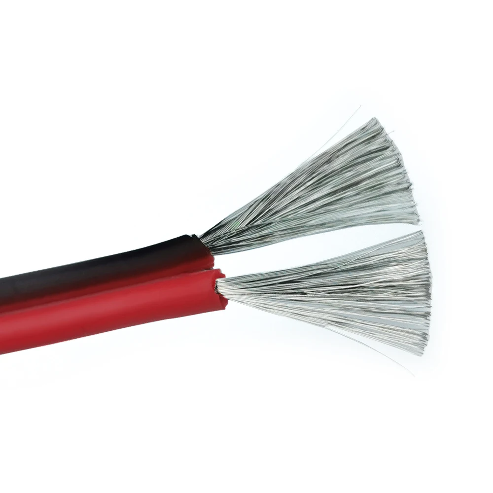 5 Meter 10 12 14 16 18 20 22 24 AWG 2Pins Ultra Soft Silicone Rubber Copper Electric Wire DIY Lamp Connector Cable Black Red
5 Meter 10 12 14 16 18 20 22 24 AWG 2Pins Ultra Soft Silicone Rubber Copper Electric Wire DIY Lamp Connector Cable Black Red