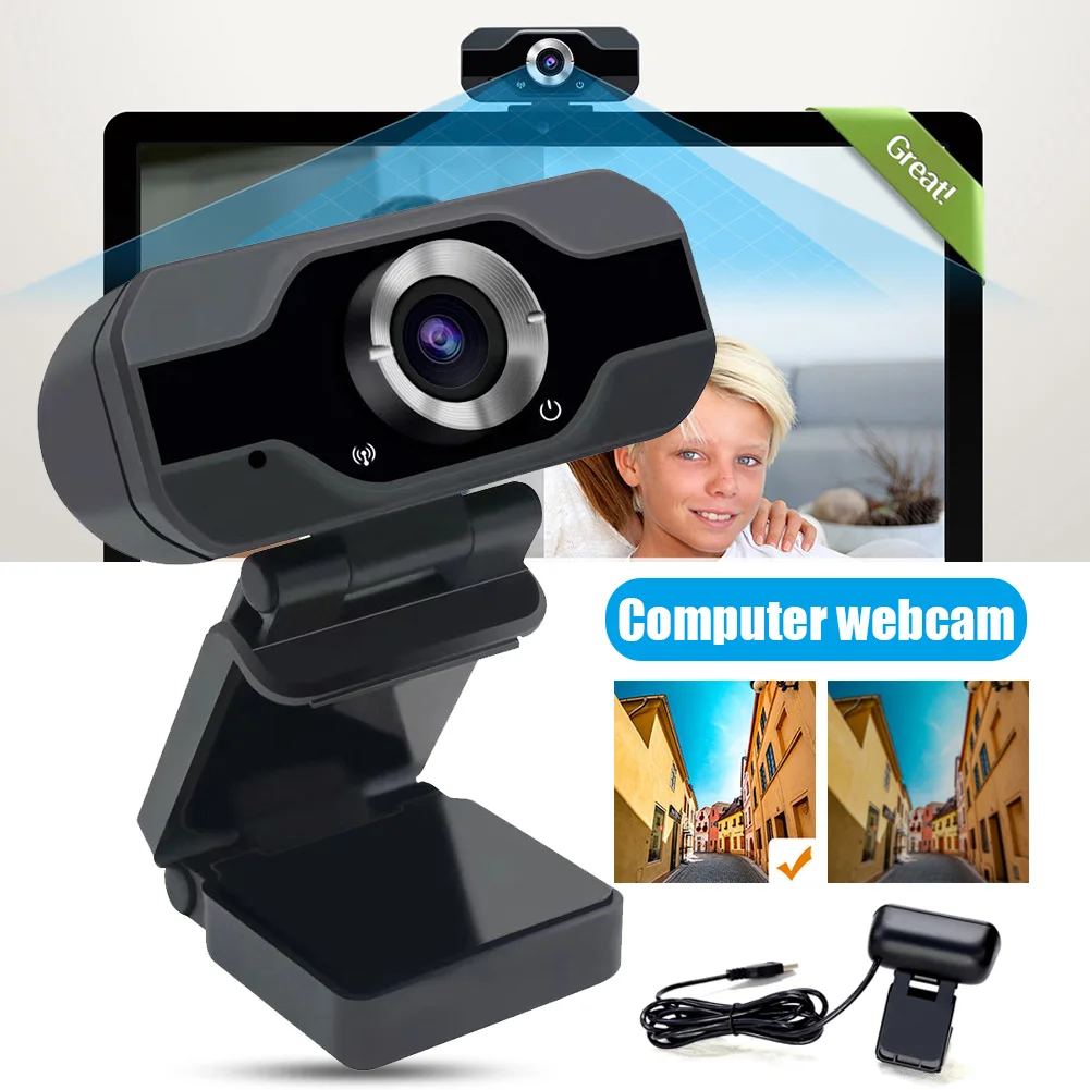High Digital External Webcam Camera USB Cameras High Definition 1080P for Online Class Conference DOG88
High Digital External Webcam Camera USB Cameras High Definition 1080P for Online Class Conference DOG88