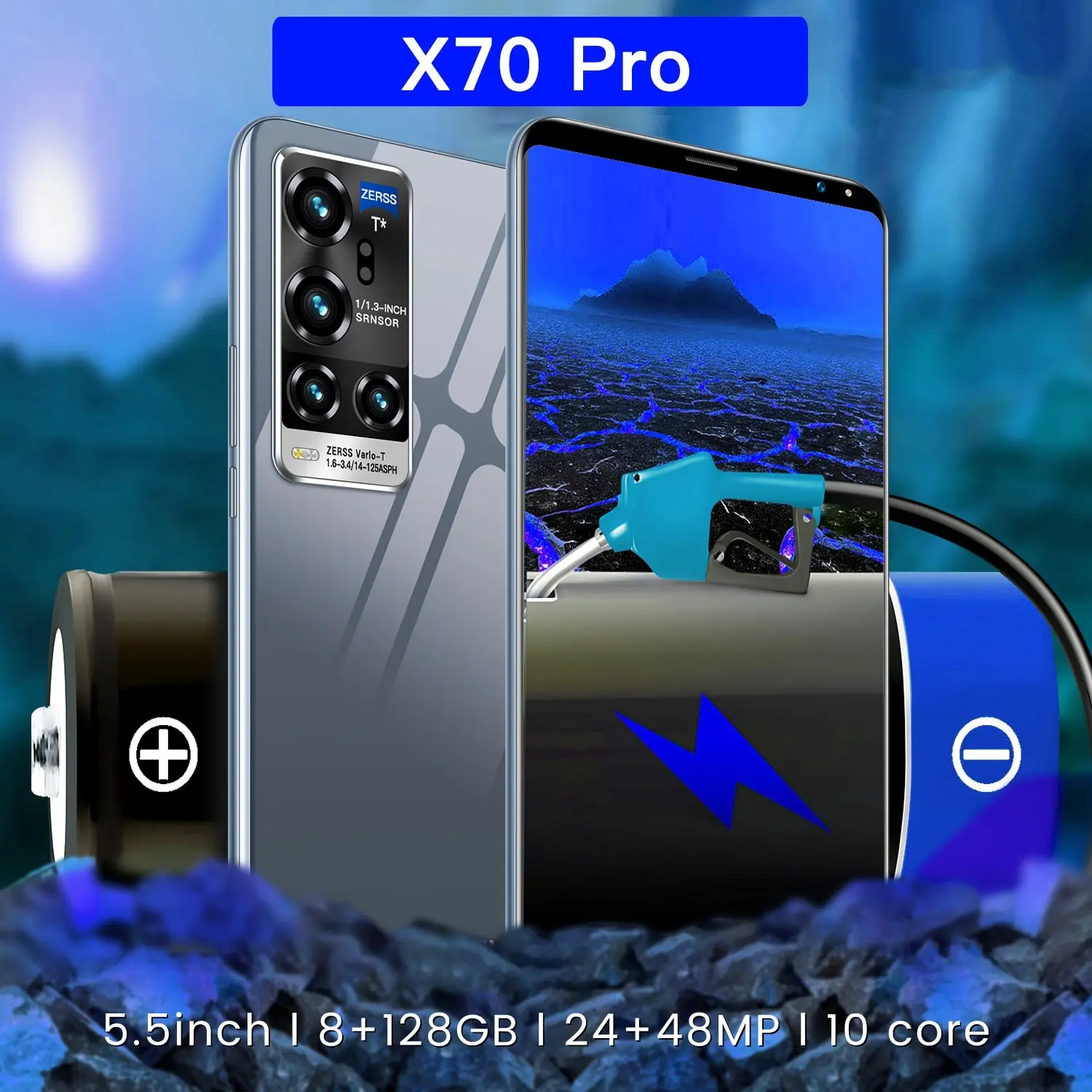 X70 Pro Fingerprint Id 8+128gb Mini Smart Phone Mtk6595 Global Version 5.5 Inch Andriod 10.0 Double Sim + Micro Sd Cell Phones
X70 Pro Fingerprint Id 8+128gb Mini Smart Phone Mtk6595 Global Version 5.5 Inch Andriod 10.0 Double Sim + Micro Sd Cell Phones