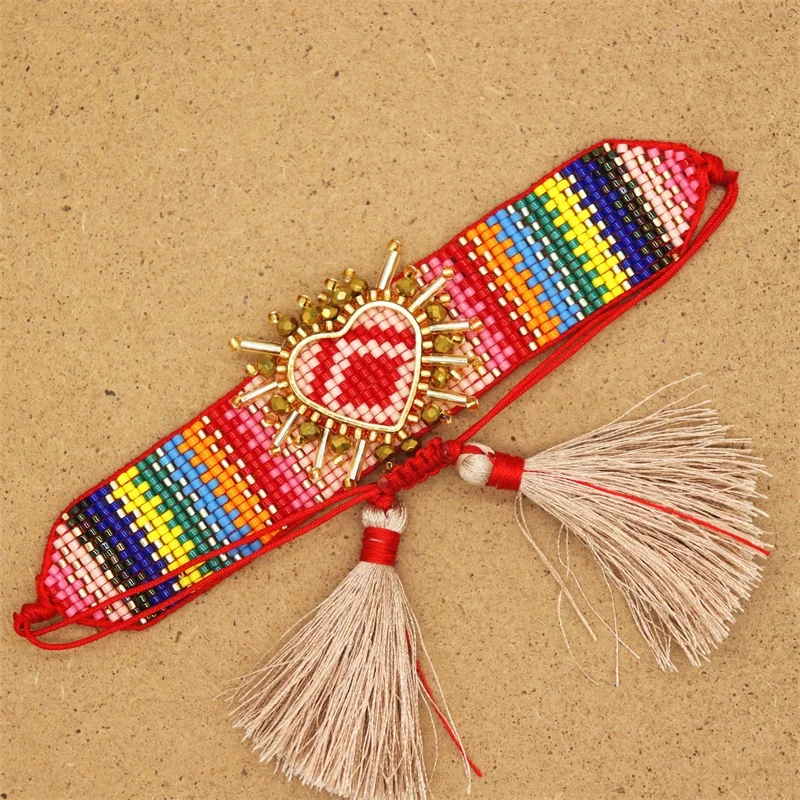 Men Bracelet Classic MIYUKI Heart Bracelets Women Fashion Luxury Jewelry Love 3D Pulseras Mujer Moda 2020 CouplesGift
Men Bracelet Classic MIYUKI Heart Bracelets Women Fashion Luxury Jewelry Love 3D Pulseras Mujer Moda 2020 CouplesGift